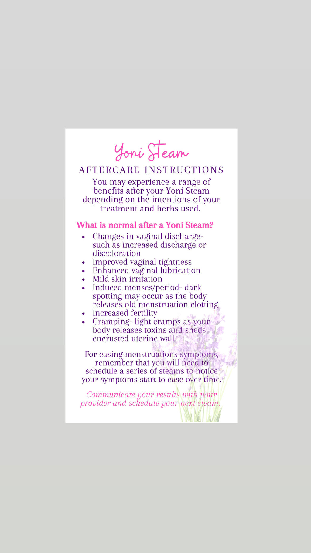 Yoni Steam Herbs